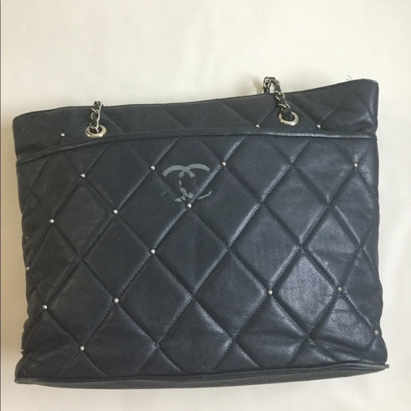 CHANEL Leather Bag, VINTAGE 1960s Made in Paris - Picture 6 of 7